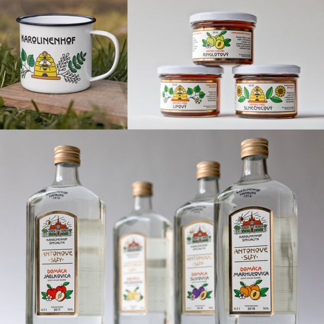 Illustrations on Karolinenhof products