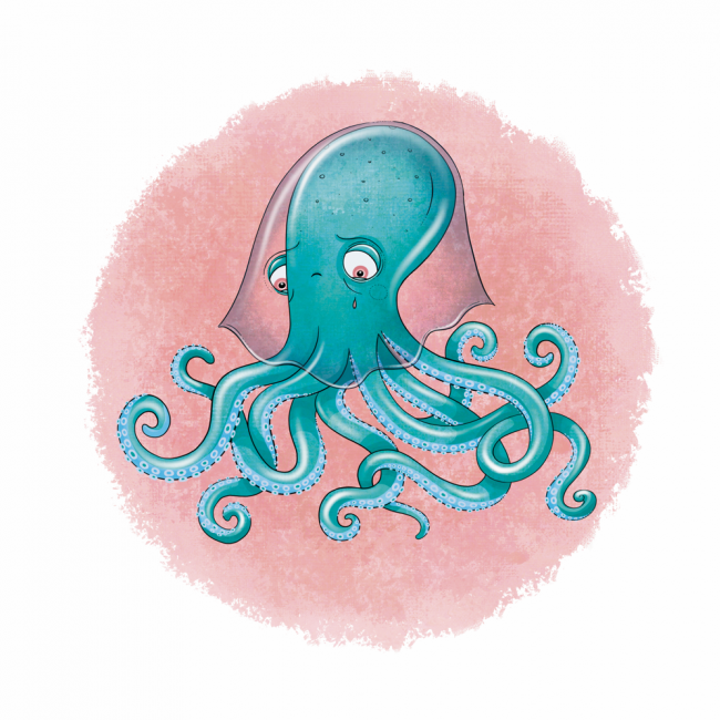 Melancholic octopus