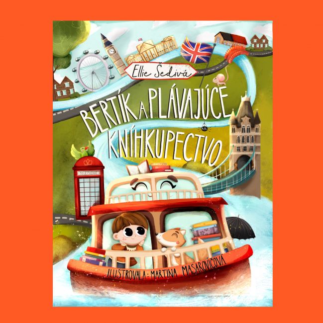 Ellie Lenka Šedivá: Bertík a Plávajúce Kníhkupectvo