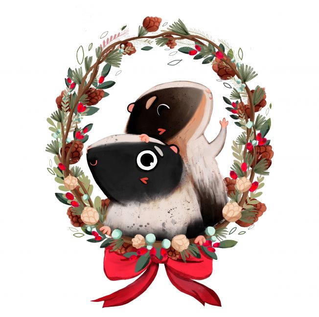 Christmas Guinea pigs