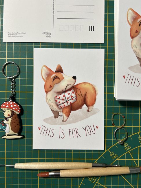 Ilustrácie na pohľadnice