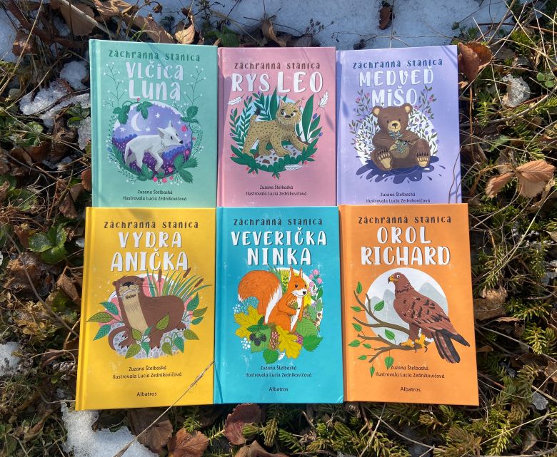 Záchranná Stanica, séria kníh od Zuzany Štelbaskej, Albatros