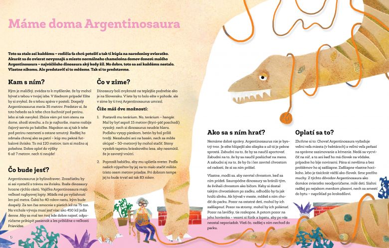 Máme doma Argentinosaura - časopis Bublina