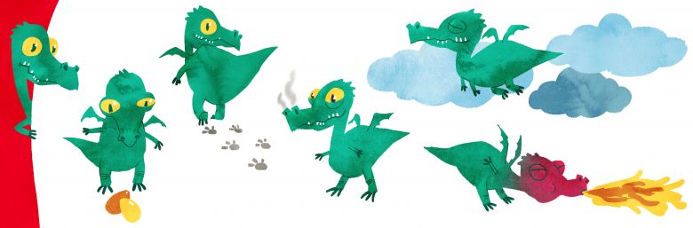 Greeny - dragon concept