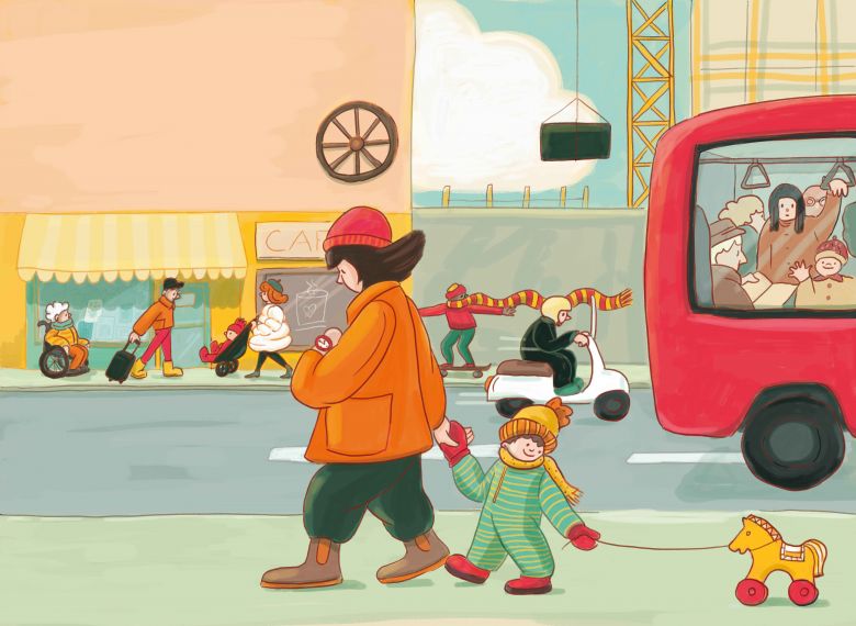 Ilustrácie ~ časopis Rebrík