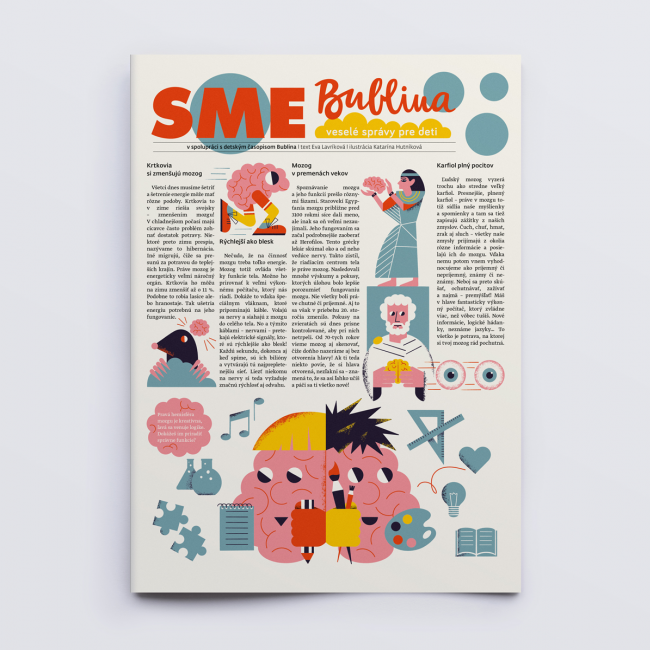 Ilustrácia do SME Bublina